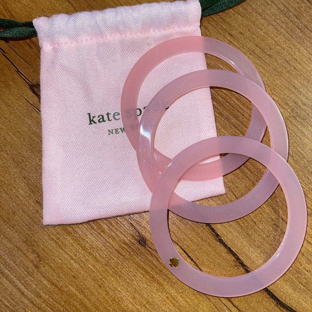 Fun Kate Spade Pink Bangles